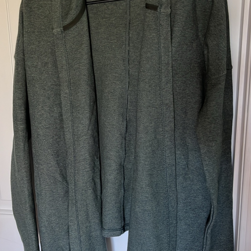 Under Armour Women's Olive Open-Front Cardigan